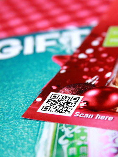 QR Codes can be very effective on promotional items.