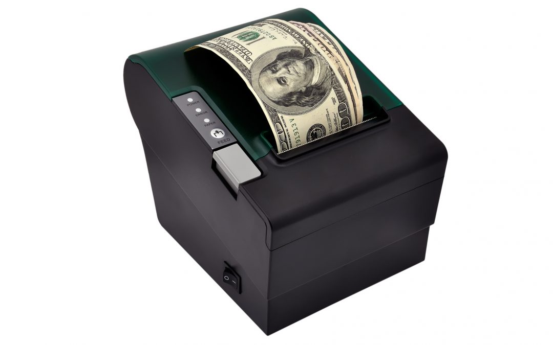 printing money concept