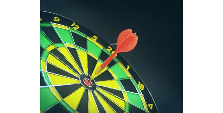 dartboard bull's-eye