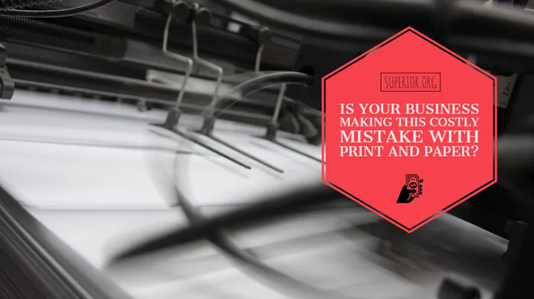 Commercial Printing Press - Is Your Business Making This Costly Mistake with Print and Paper?