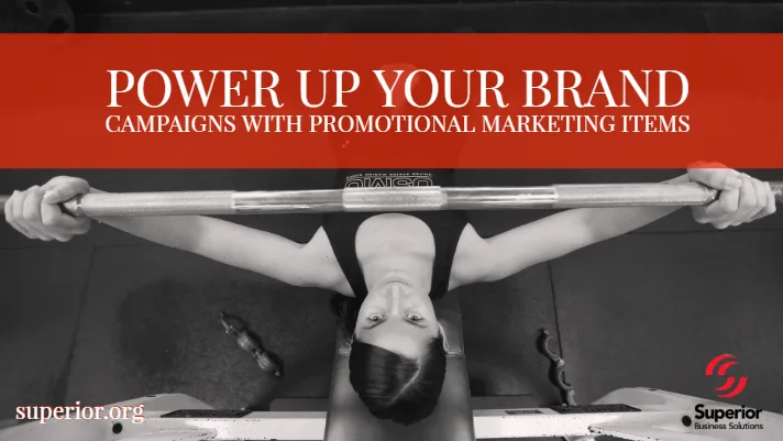 Bench press - Power up your brand campaigns with promotional marketing items