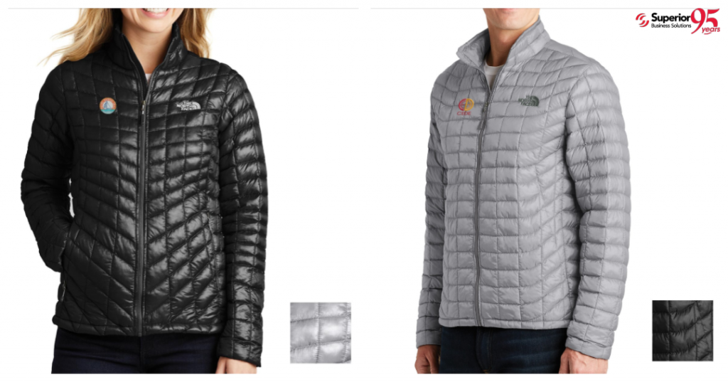 logod promotional apparel The North Face® ThermoBall™ Trekker Jacket men and women