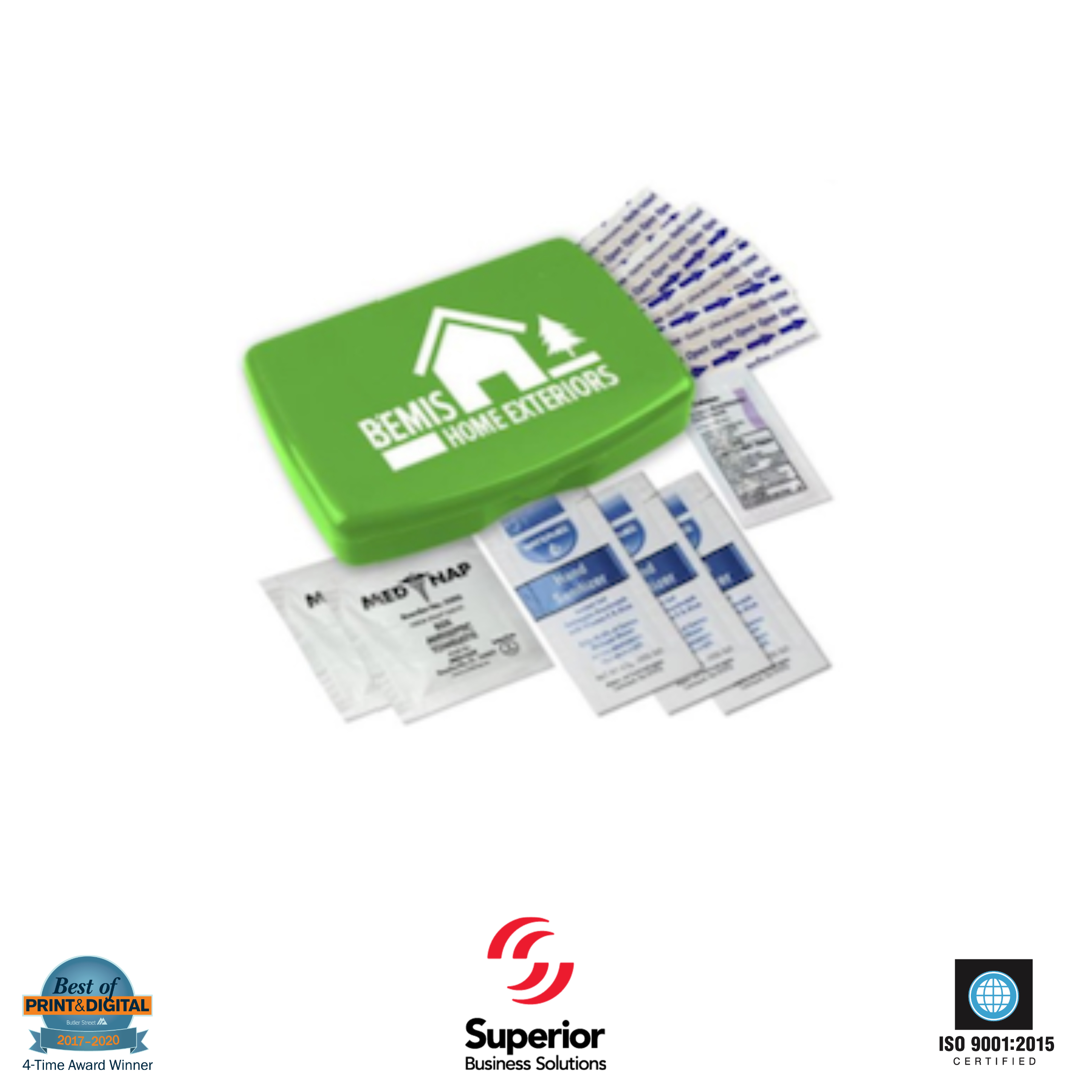 customized Express Sanitizer Kit with PPE for coronavirus