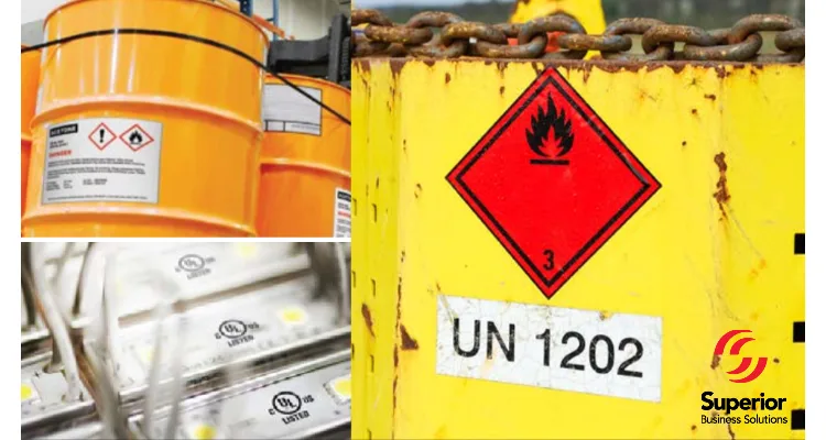 Durable custom labels on industrial containers
