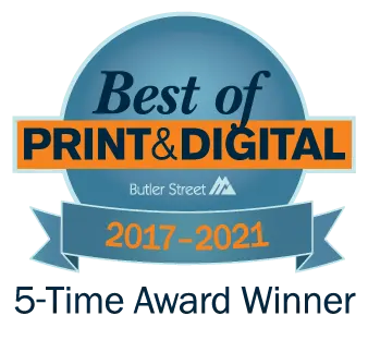 Best of Print & Digital 2017-21 Winner Best of Print & Digital 2017-21 Winner