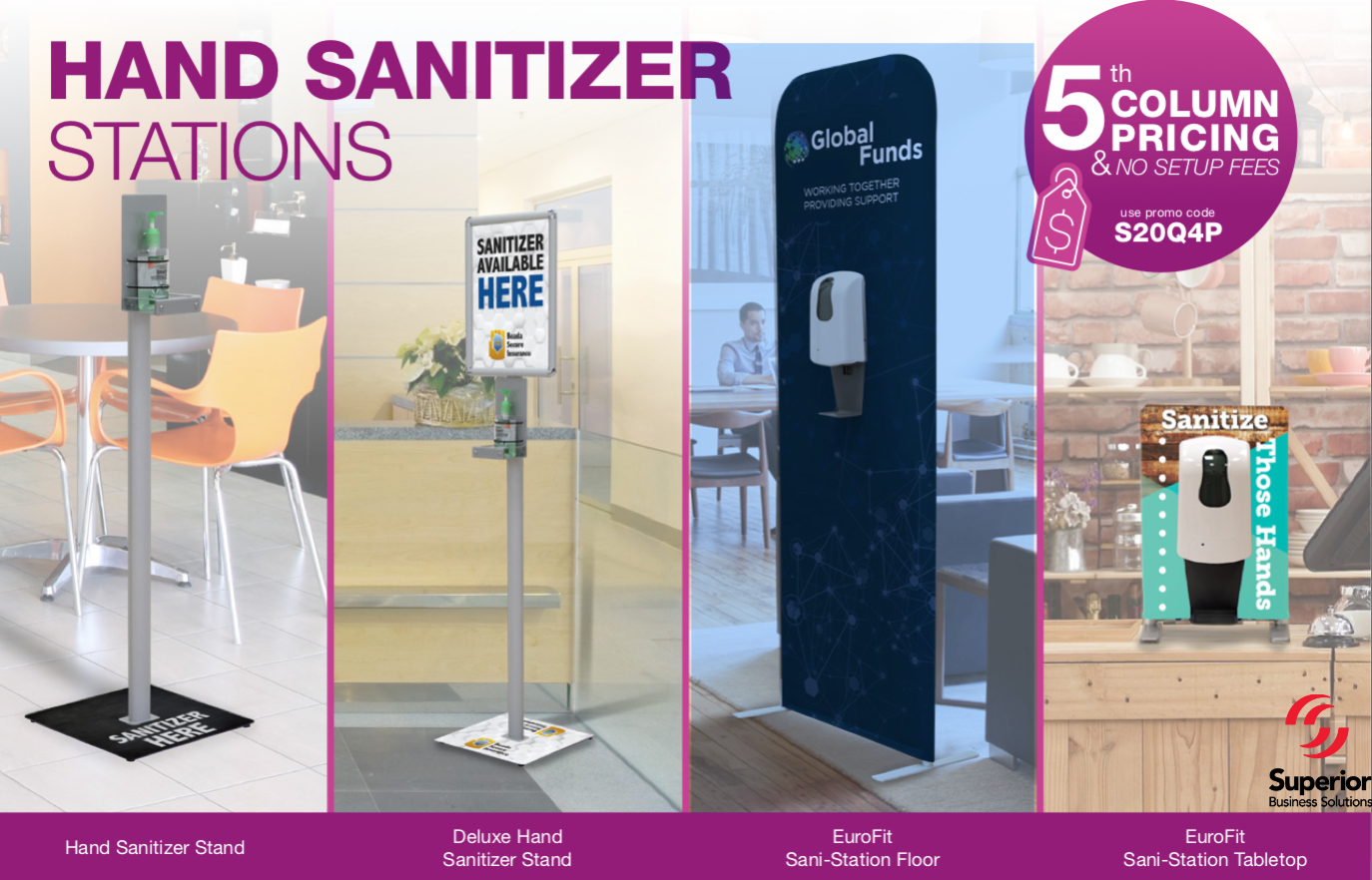 SALE on Hand Sanitizer Stations