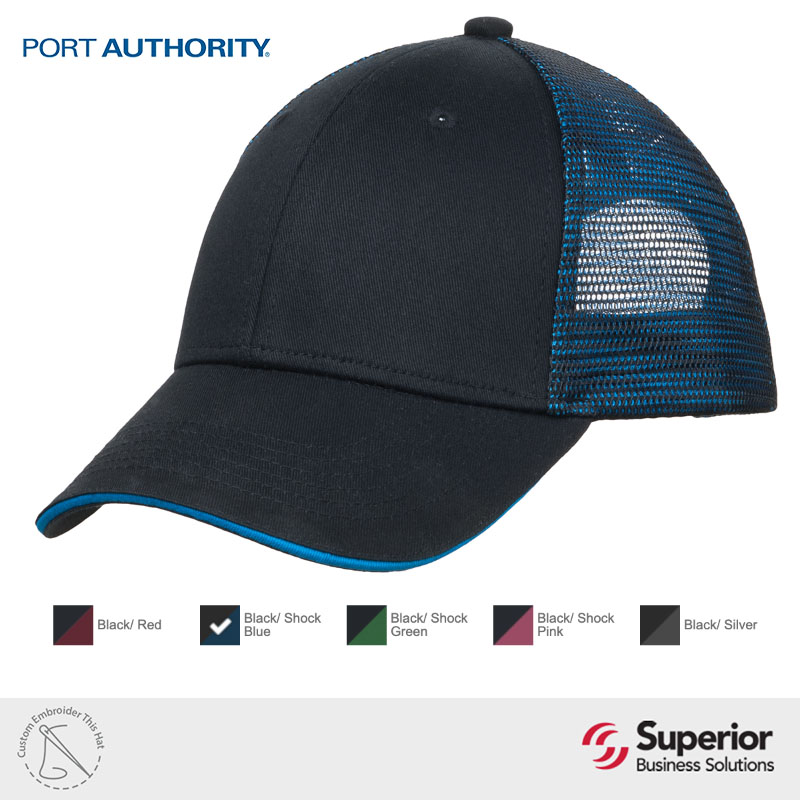 C818 Port Authority Custom Embroidery Hat