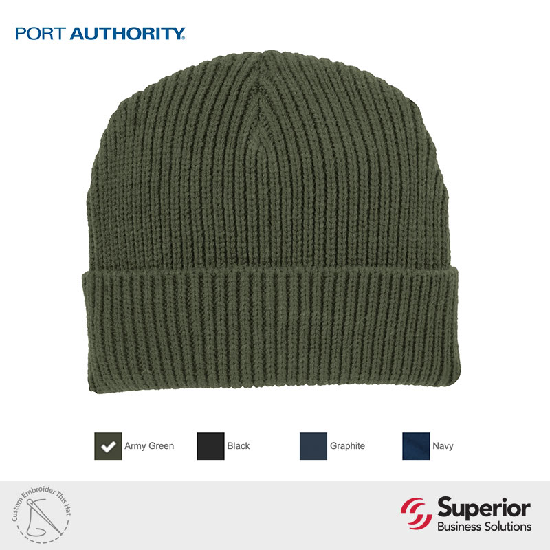 C908 - Port Authority Knitted Cap