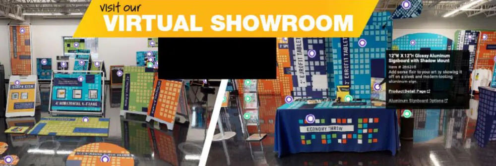 Virtual Trade Show Marketing Showroom