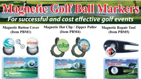 Your Company Can “Win” Every Golf Outing with Custom Magnetic Ball Markers
